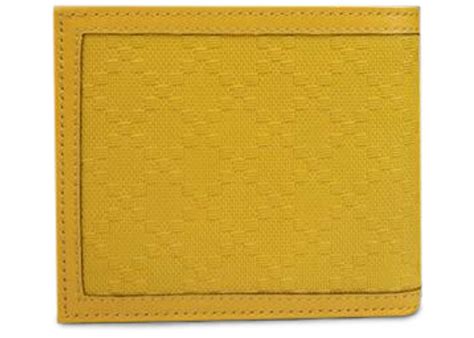 gucci hillary lux wallet|Gucci Bifold Hillary Lux Yellow Diamante Leather Wallet 225826 .